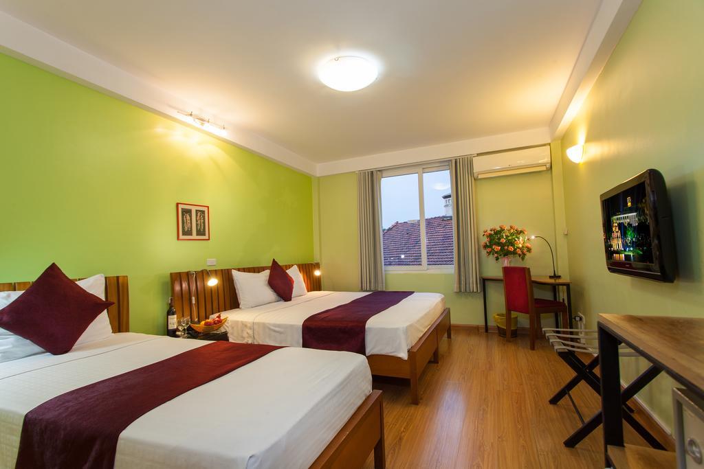 Iris Boutique Hotel Hanoi Bagian luar foto