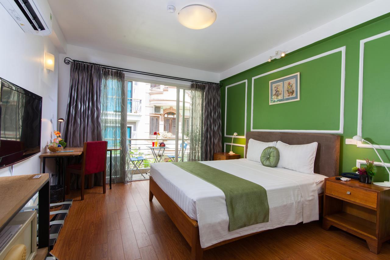 Iris Boutique Hotel Hanoi Bagian luar foto
